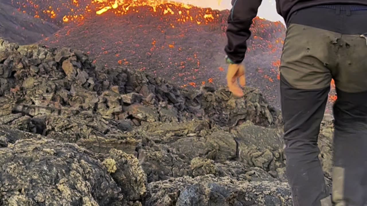 Witnessing a Volcanic Eruption Up Close