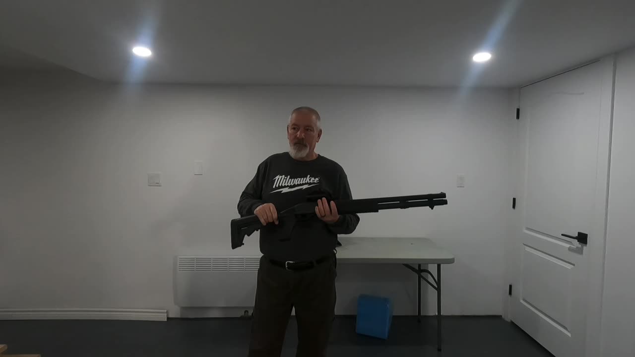 Shot gun emergency reload