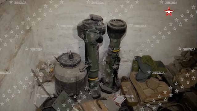 Ukrainians left behind weapons when they escaped from the Mariupol plant