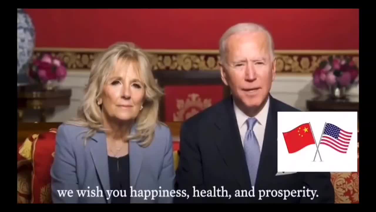 Biden and her ladyship say happy new year