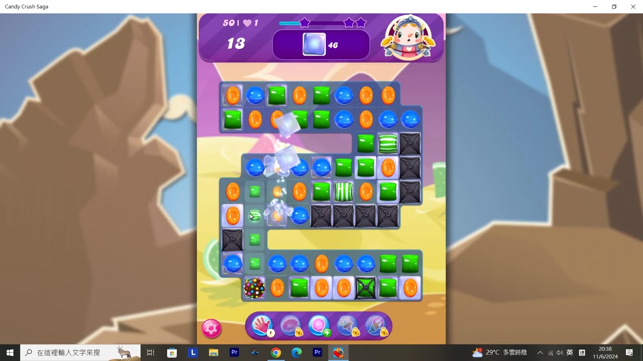 Candy Crush Saga Record (Level 50)