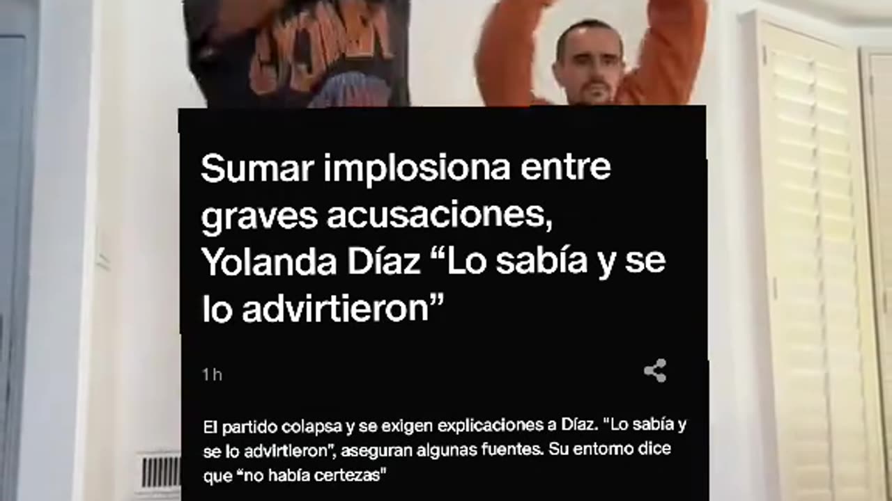 #Sumar implosiona entre graves acusaciones, #YolandaDíaz “Lo sabía y se lo advirtieron”