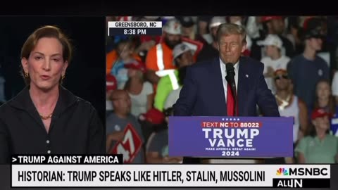 MSNBC compares Trump's McDonalds trip to....you guessed it....HITLER!!