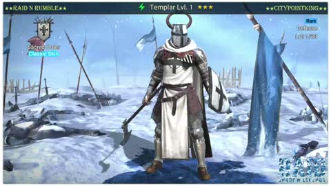 Raid Shadow Legends - Templar - Classic Skin