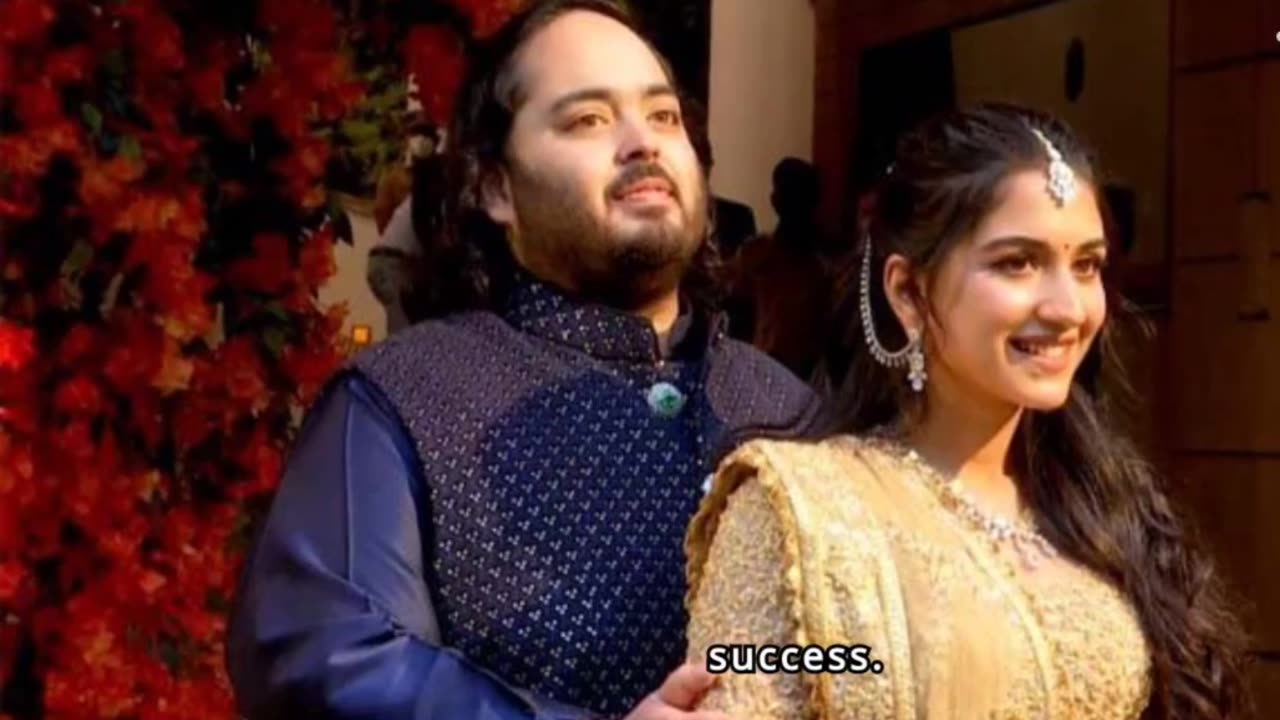 Newlyweds Anant Ambani and Radhika Merchant Exude Elegance in Reception Photos