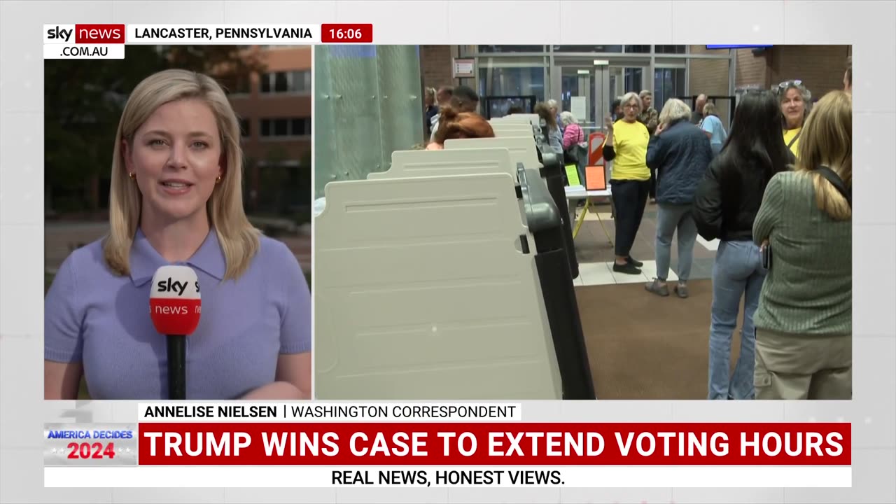 Trump campaign wins lawsuit to extend voting hours