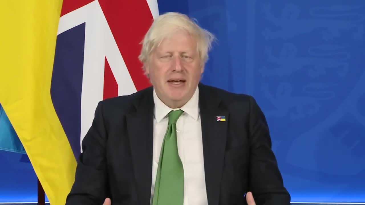 Boris: UK must continue to support Ukraine in Russia’s “hideous war”