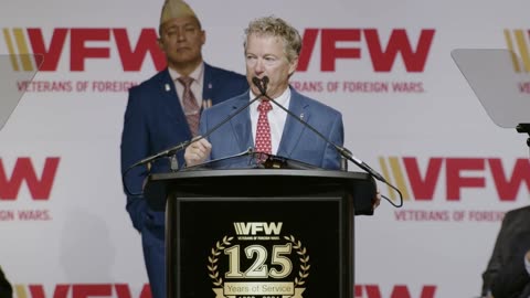 Dr. Rand Paul Speaks at the 125th VFW National Convention