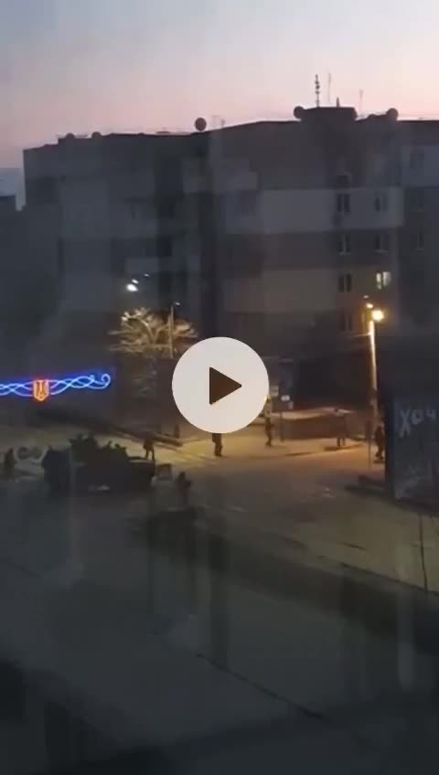 Servicemen of the RF Armed Forces patrolling the streets of Berdyansk