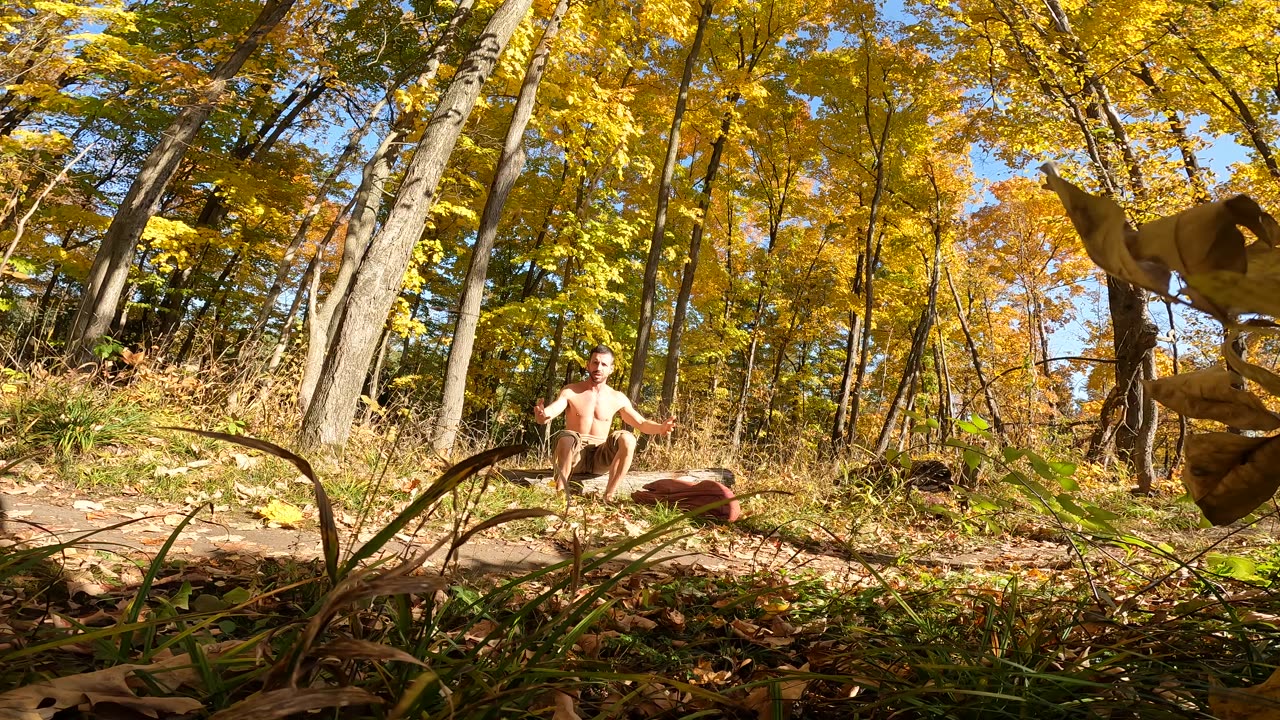 🥬 🍂 Health Talk On The Hiking Trails In Ottawa 🌴 Canada 🍁 Tanning In The Woods 🪵☀️