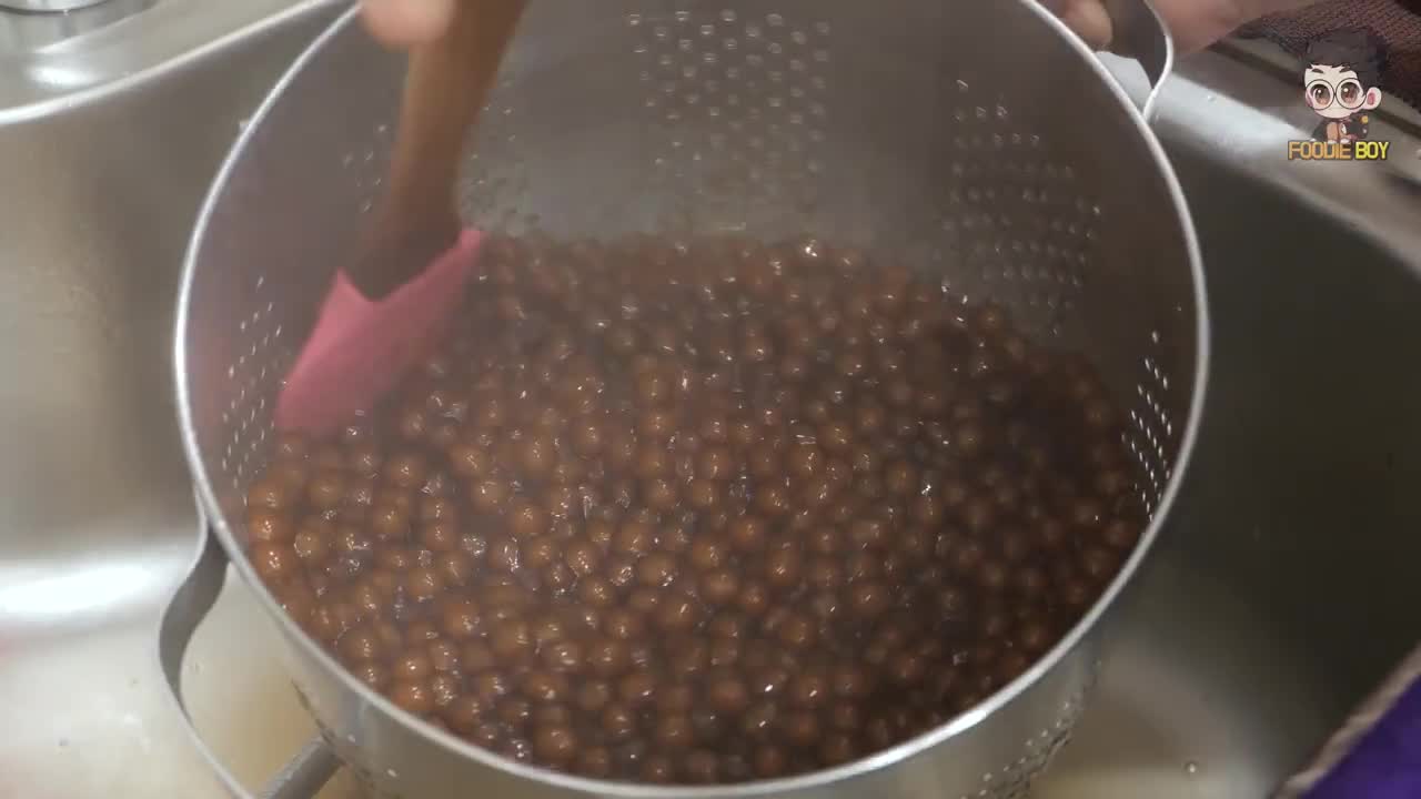 Brown Sugar Boba Milk - Korean Street Food