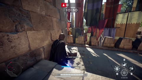 Star Wars Battlefront II: Arcade Onslaught Anakin Skywalker Takodana Gameplay