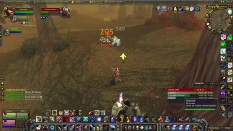 WoW Burning Crusade Hunter with Hunter (wife) plaguelands style