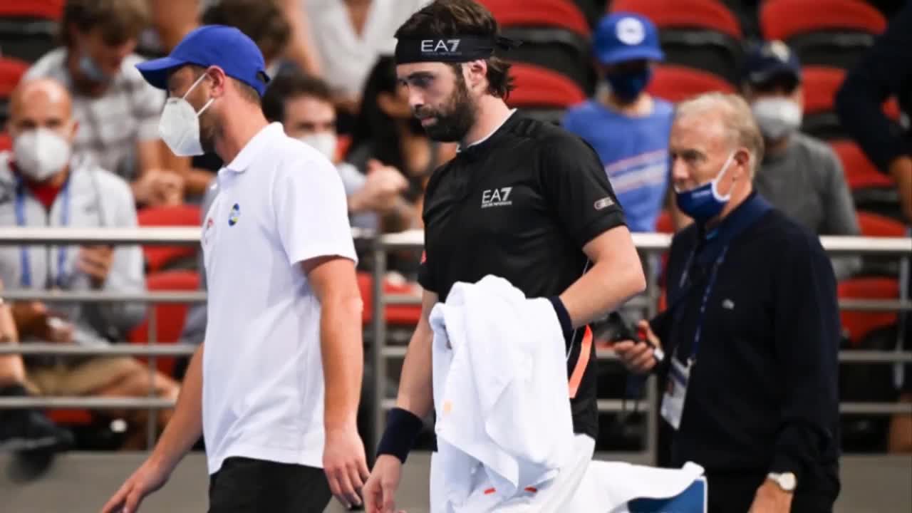 Fully Vaccinated Tennis Star Nikoloz Basilashivili Quit Game After Chest Pains, Breathing Problems