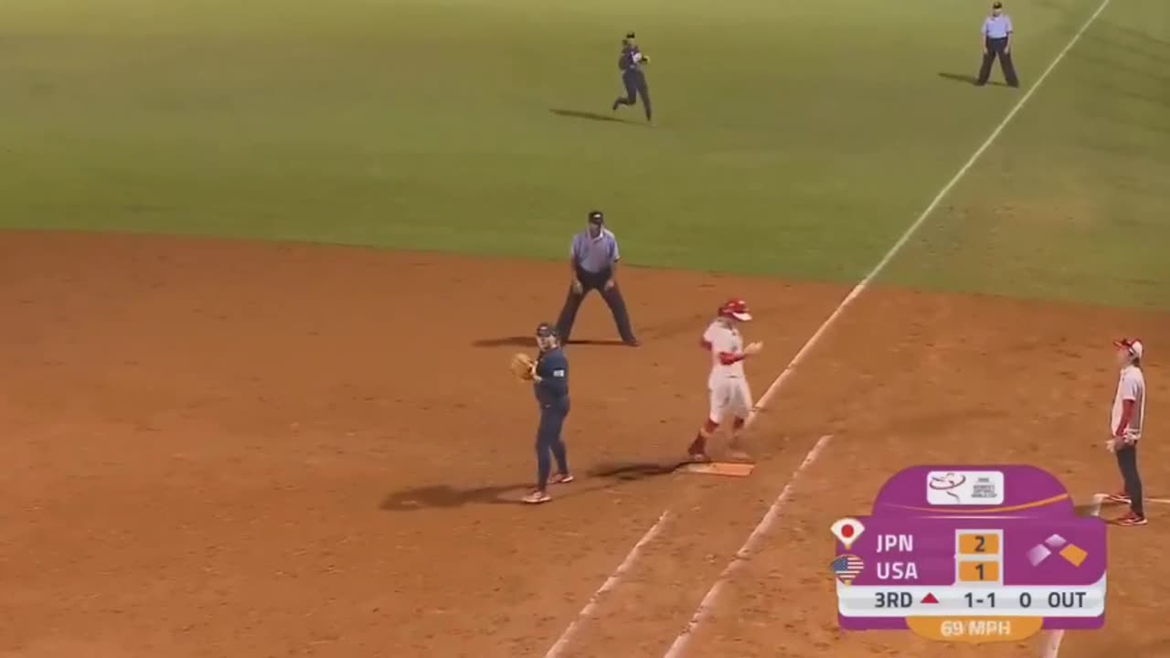 US Sports Softball Feat. Highlights Japan vs USA| 2024 WBSC Finals