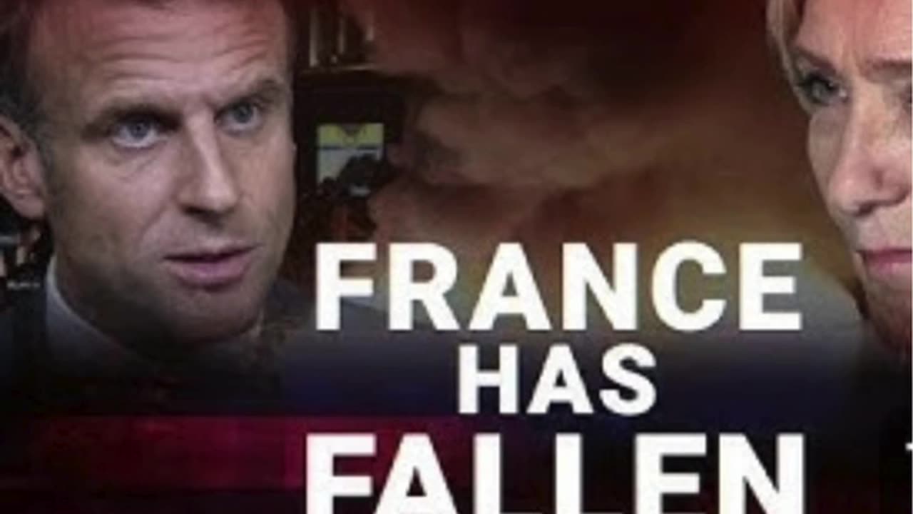 Is #france on #life support now? A fallen France? #marinelepen #emmanuelmacron #jeanlucmélenchon