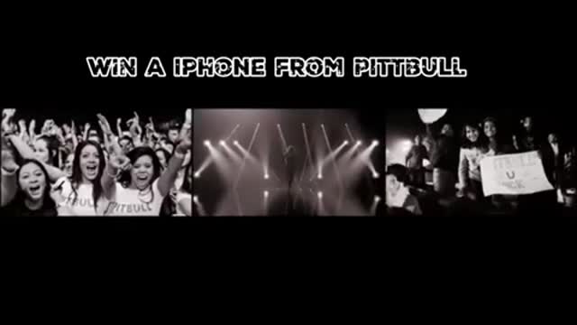 Win a iPhone from Pittbull