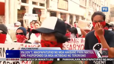 PH gov't, magpapatupad ng mga hakbang para matigil ang pagpopondo sa mga aktibidad ng terorismo