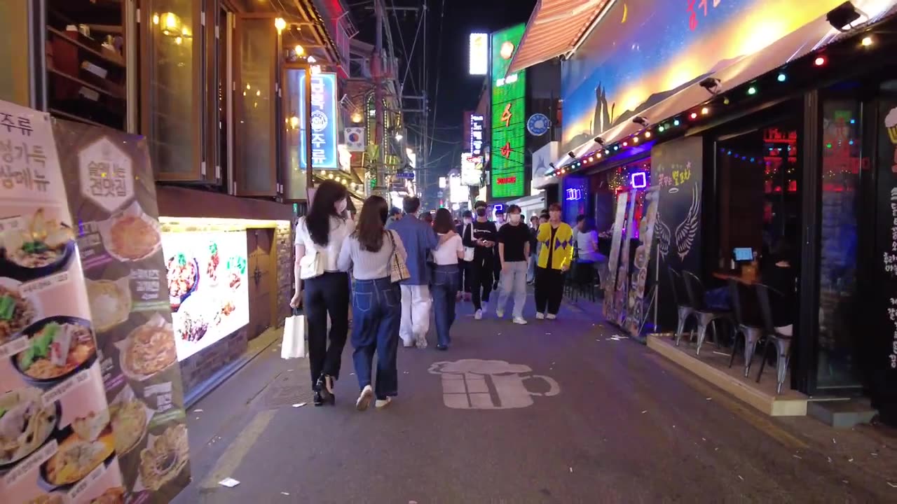 The world needs to know this | nightlife in korea | Kondae Walking #45