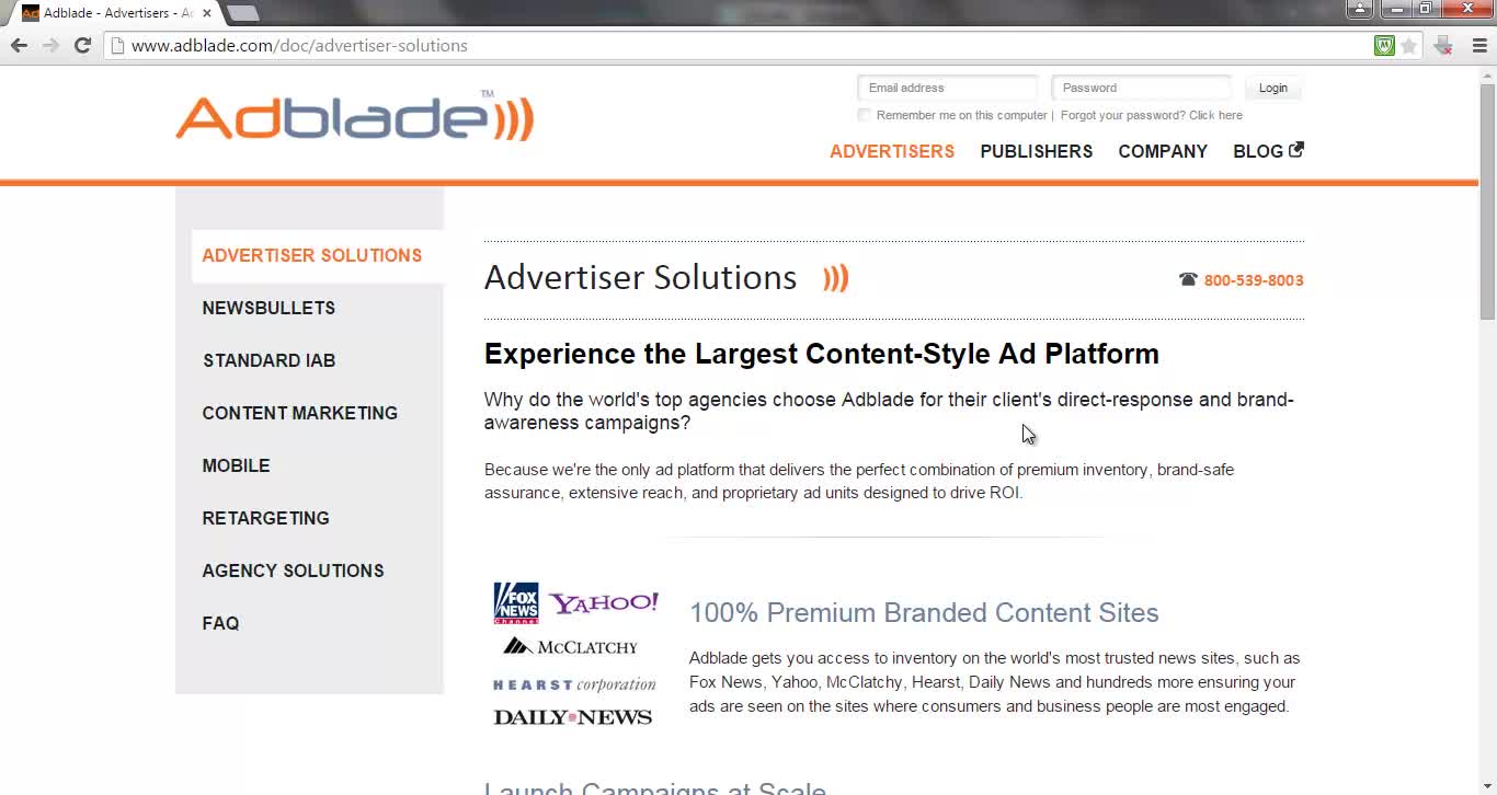 adblade - Advertising