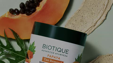 Brightening & Revitalizing Papaya Tan Removal Face Scrub