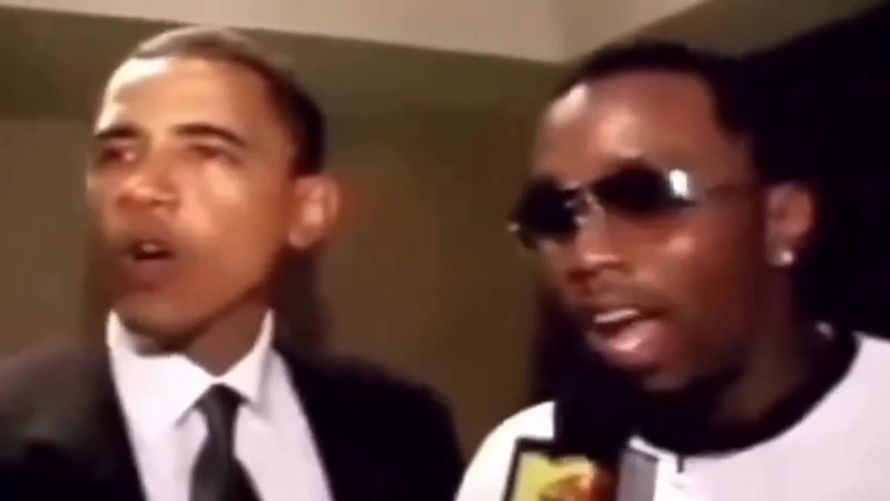 Diddy hangs out with all the Presidents