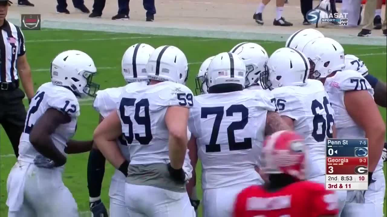 2016 Gator Bowl - Penn State Nittany Lions vs Georgia Bulldogs