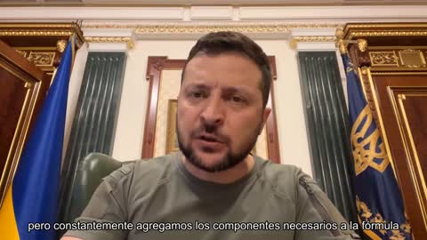 Zelenski sobre