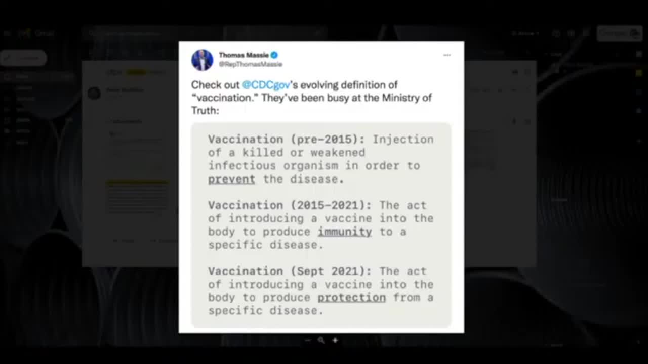 What's The Definition of "Vaccine"? -- It Depends On The Day?