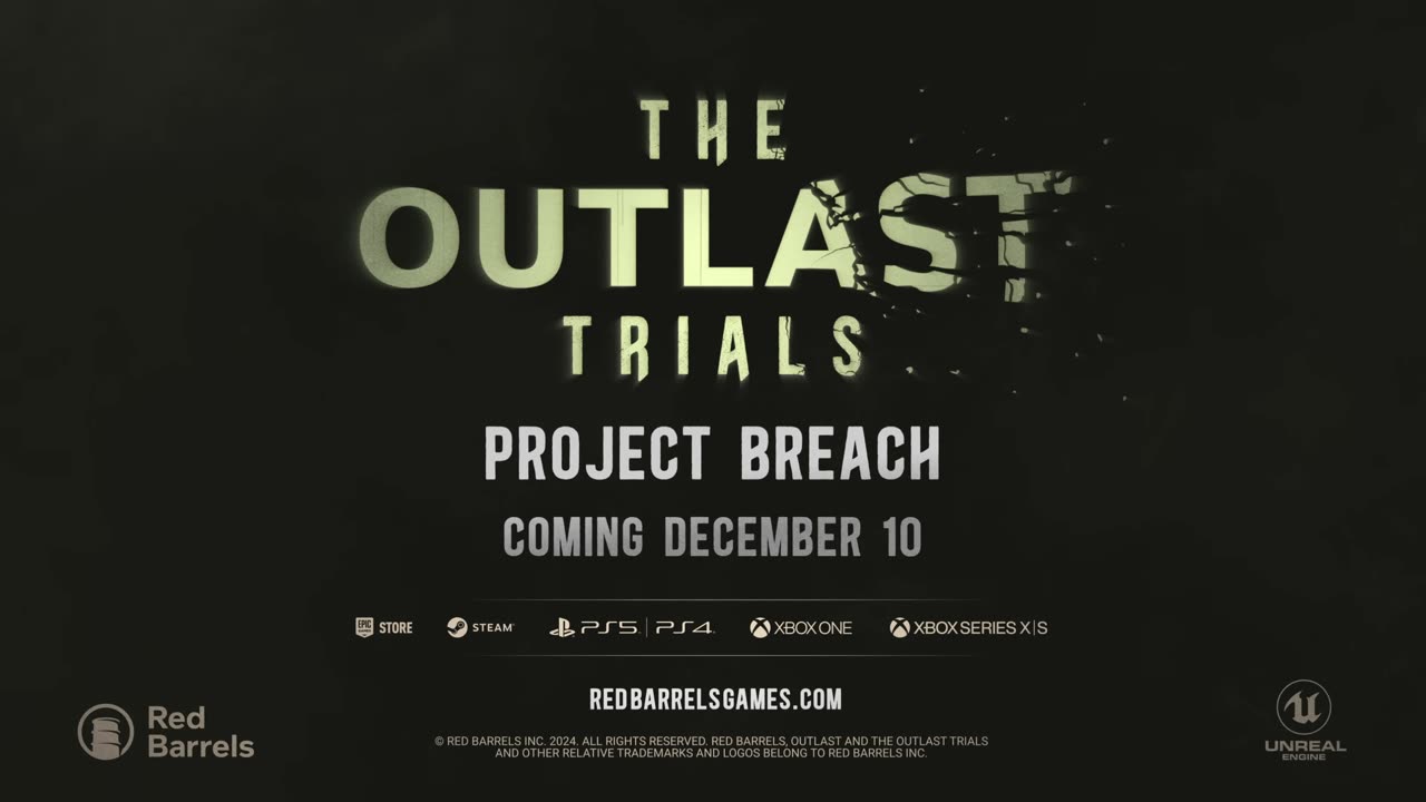 The Outlast Trials - Project Breach Amelia Cinematic Reveal