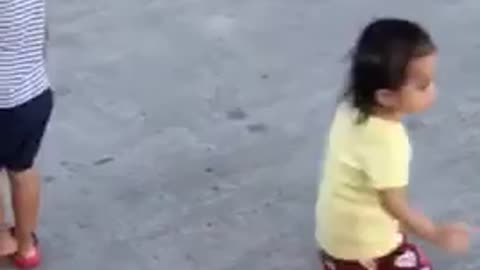 # funny dancing of my two kids