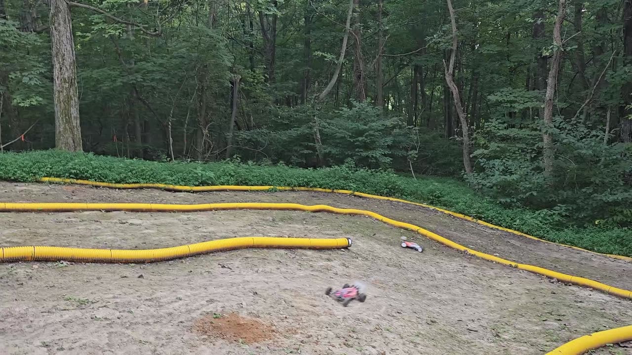 2wd Buggy Action at the Get a Grip RC Track