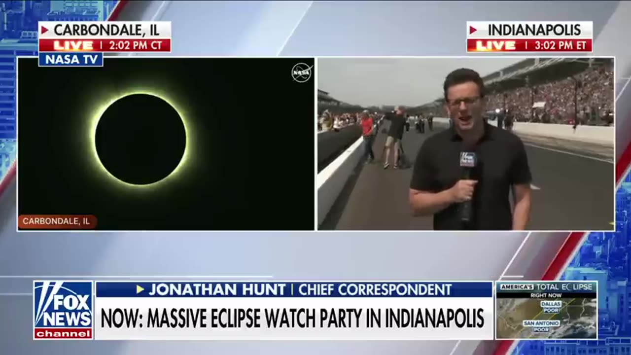 ‘LIFE-CHANGING’_ Indianapolis reacts to the total solar eclipse