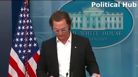 Matthew McConaughey White House Speech on Uvalde, gun control!