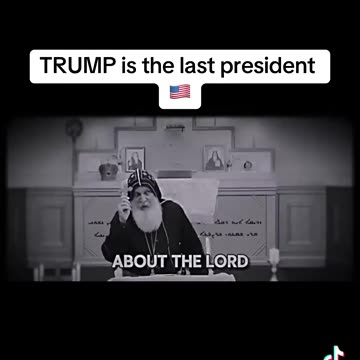 Trump is 'last president'
