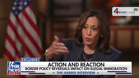 KAMALA LIVE DISASTROUS INTERVIEW: "3 YEARS AGO THAT THE BORDER WAS SECURED"