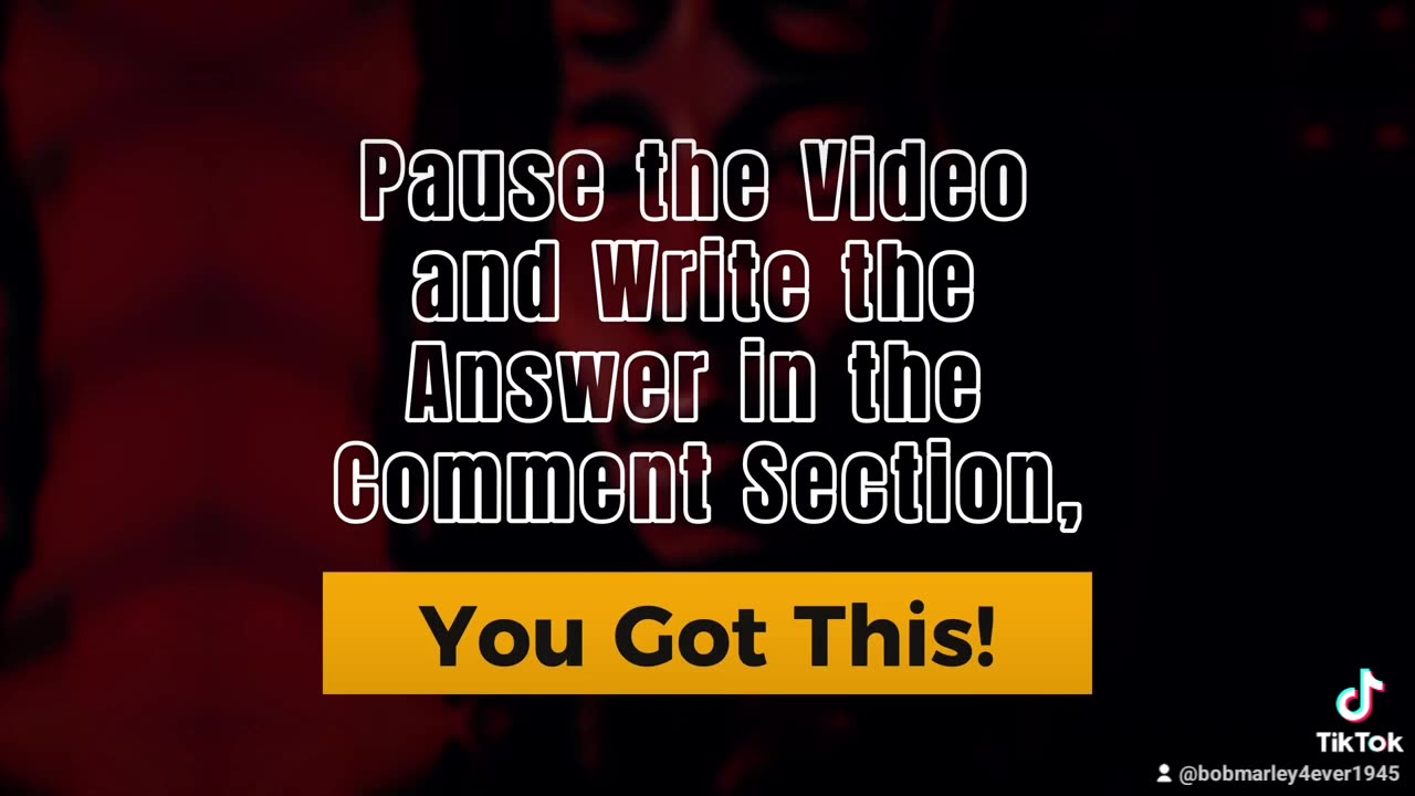 It's Bob Marley Question and Answer Time #3