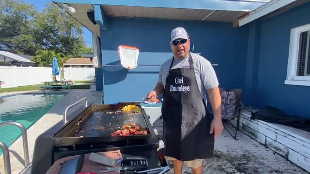 My first day on my new 36'' Blackstone Griddle | Griddle Food Network