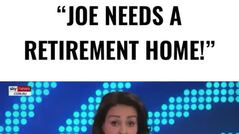 Foreign Press "Joe Needs a Retirement Home!"