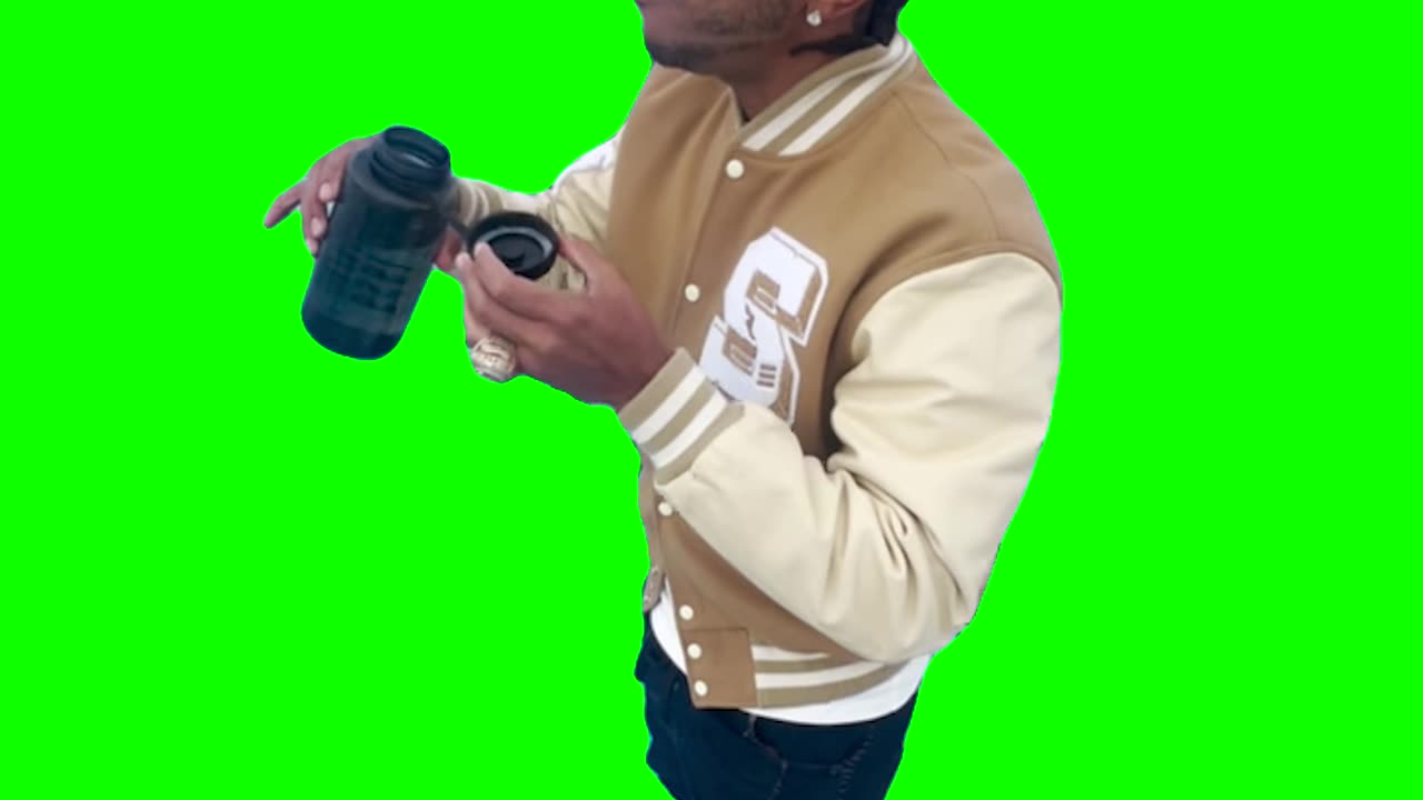 Ludacris Drinking | Green Screen