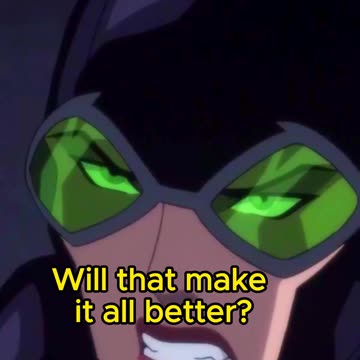 Batmans Goddamn Code - Sad Breakup Scene