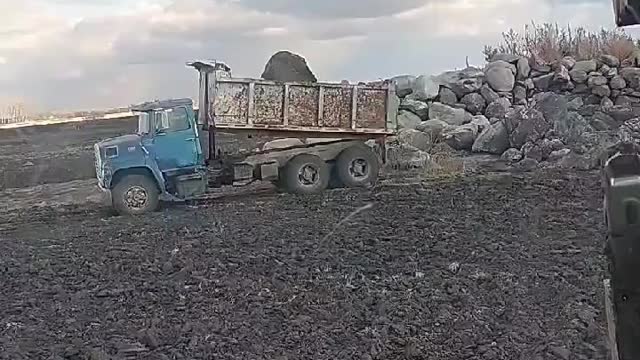 The BEAST dropping a huge rock