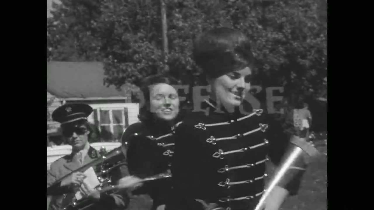 September 30, 1967 - College Football : Valparaiso at DePauw (16mm Film in High Definition)