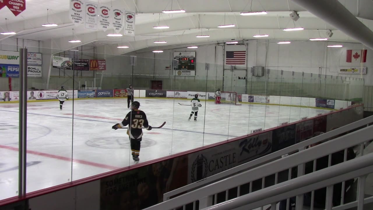 Chippewa Thunder Invitational 14 U Bantam Youth Hockey Waukesha Warhawks Vs Chippewa Falls Thunder