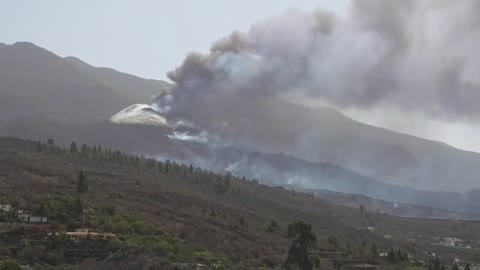 Localizan 21 terremotos en el entorno de la erupción, dos de ellos sentidos