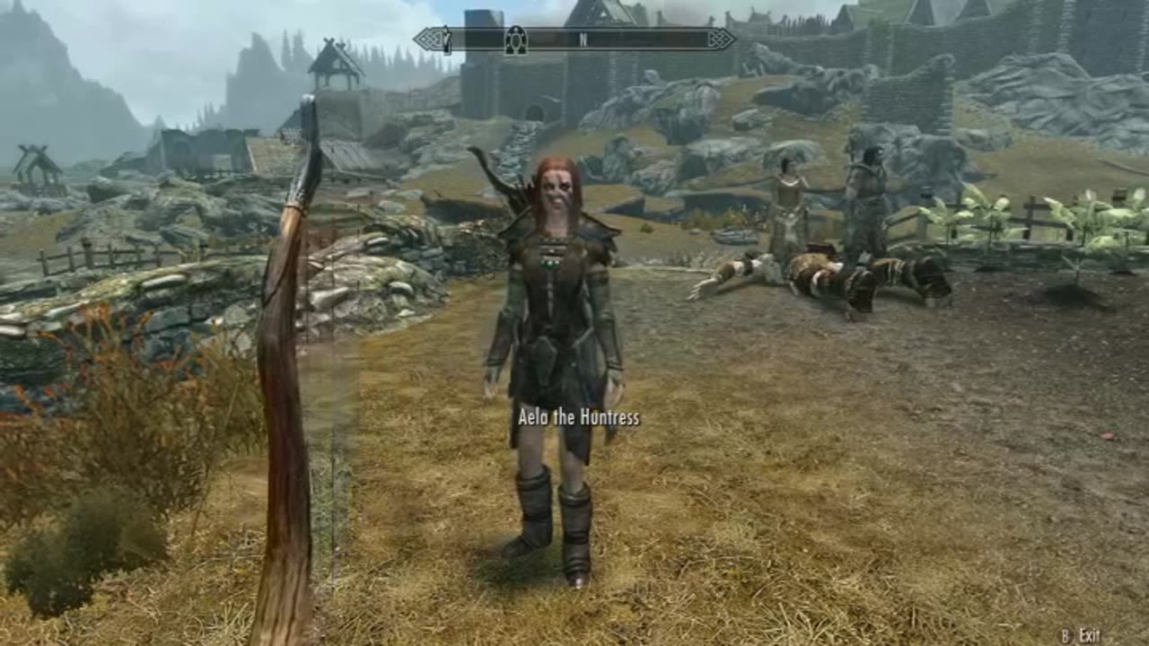 The Elder Scrolls V Skyrim Female Khajit Vera Part 5 Road To Whiterun