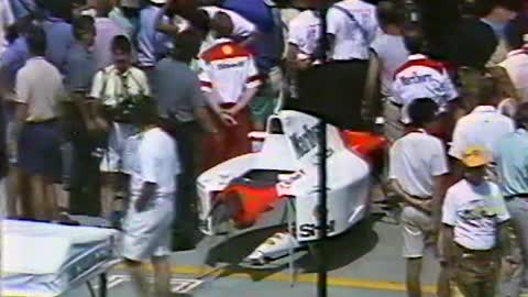 1991.08.10. Magyar Nagydíj, Hungaroring - Időmérő edzés (MTV)