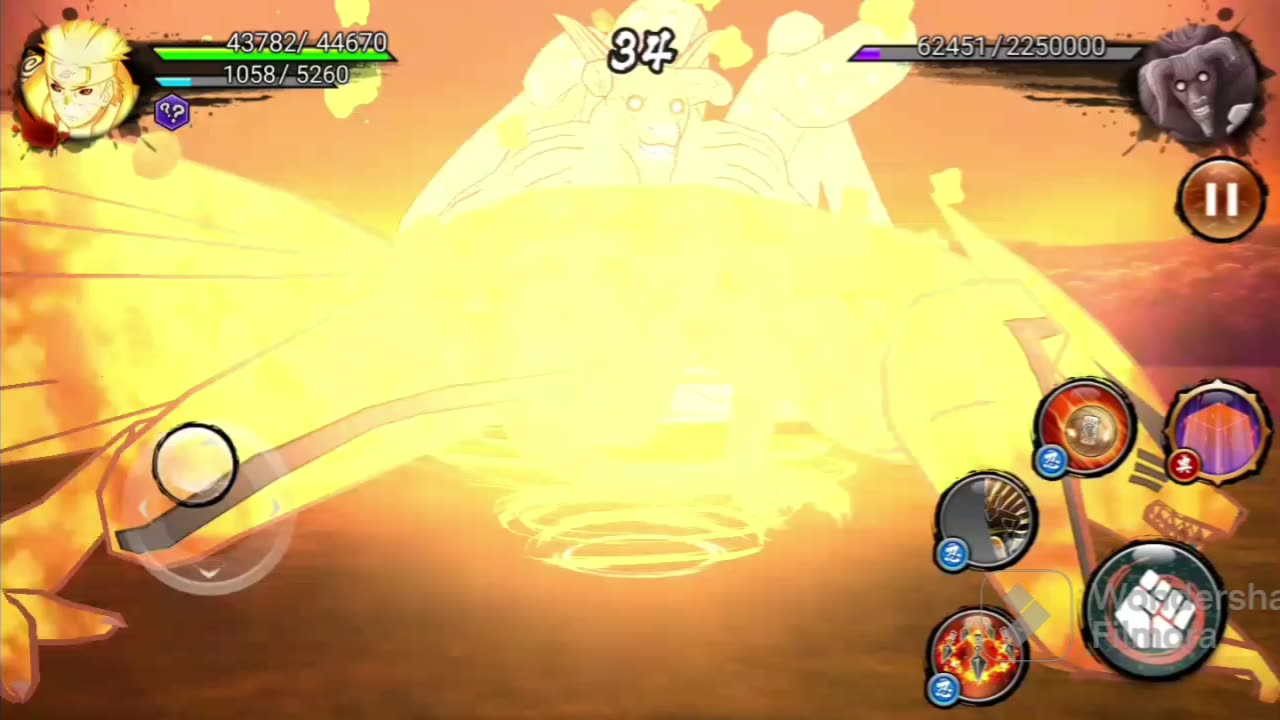 Naruto x Boruto Ninja voltage Minato Namikaze (Reamination Kurama Link Mode) Second Exam