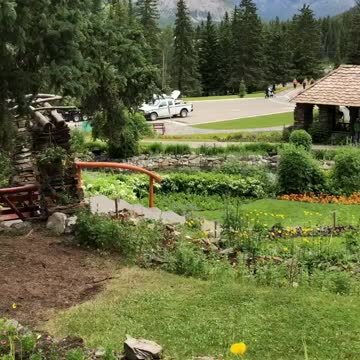 Cascade Gardens Banff Alberta Canada
