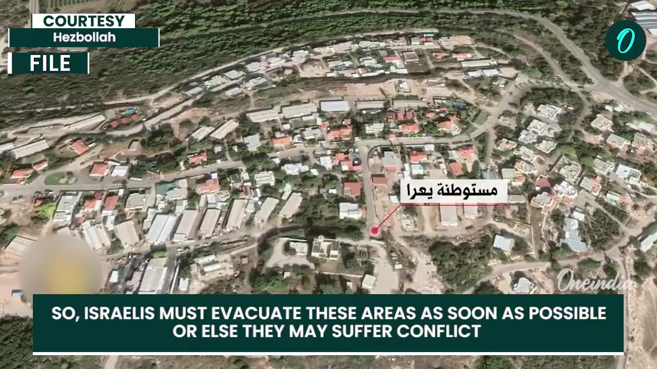 VIDEO| Hezbollah Orders Withdrawal of 25 Israeli Settlements, ‘War Zone’ As IDF Storms Lebanon